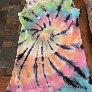 Tye die tank top kids 6X Large